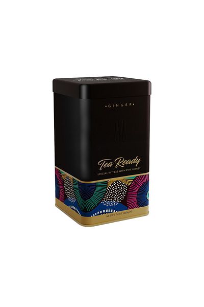 Mare Mosso Caffe ê Vendite Tea Ready Honeyed Ginger Tea (Canister - 30 Spoons)