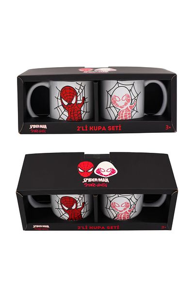 EFBUTİK Spider&Gwen 2-Pack Couple Lover Mug