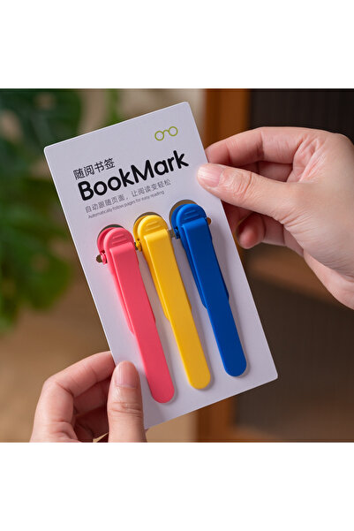 Choice مجموعة من 3 قطع، 1/3 قطع، علامة مرجعية من السيليكون تتبع تقليب الصفحات...