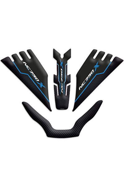 Genel Markalar MOTOSIKLET TANK PAD HONDA NC750X TANK PAD SET (2021/2024) UYUM...
