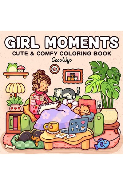 Choice Stylea Cozy Atmosphere Relaxing Coloring Book For Adults And Teens Bold Easy-to-follow Patterns And