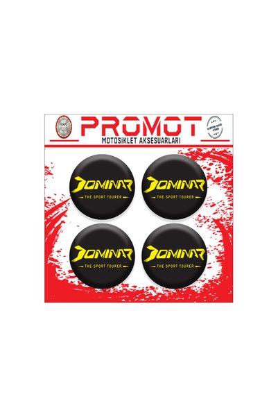 Genel Markalar BAJAJ DOMİNAR 250/400 LOGO KORUMA TAKOZU STİCKER 3D 3