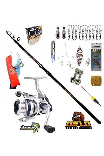 Okuma Aria-6000a Oslo North Star 360cm 50-150gr Profesyonel Surf Sazan Kıyı O...