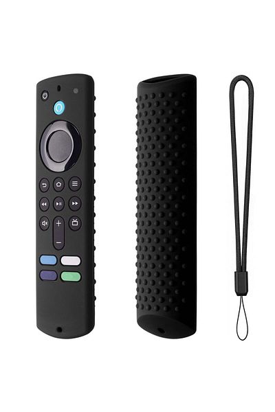 Choice Black Replacement Cover For Amazon Fire Tv Stick (3RD GEN) Shockproof Remote Control Silicone Prote