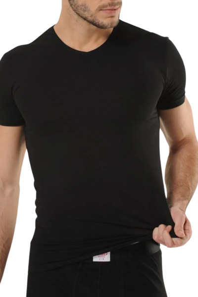 Eritqaa Soft Textured Cotton V-Neck Men's Undershirt - Modern and Convenient