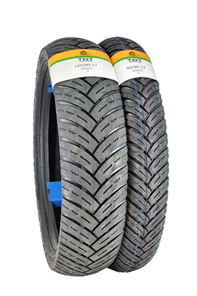 TDT TYRES 130/70-17 Ve 90/90-17 Lastik Takımı Tl (TUBELESS - DUBLEKS)