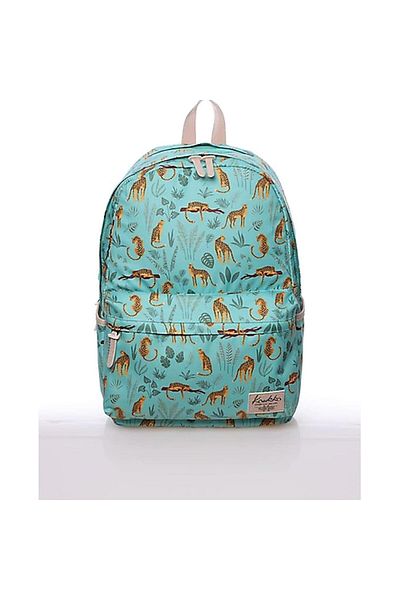 KAUKKO Rucsac Nature Tiger Flamingo K1310