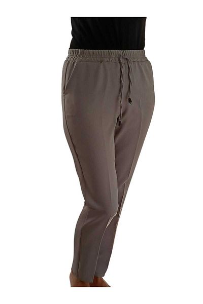 Fua Shop Women's Double Fabric Waist Lace Fabric Pantalon