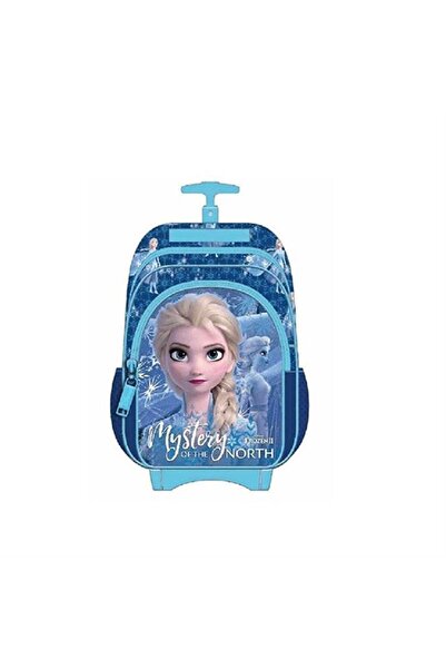 Frozen Check Myster Çekçekli Mavi Ilkokul Çantası 41159