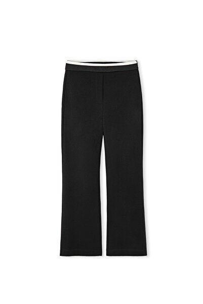 İpekyol Contrast Waist Culotte Fit Pants