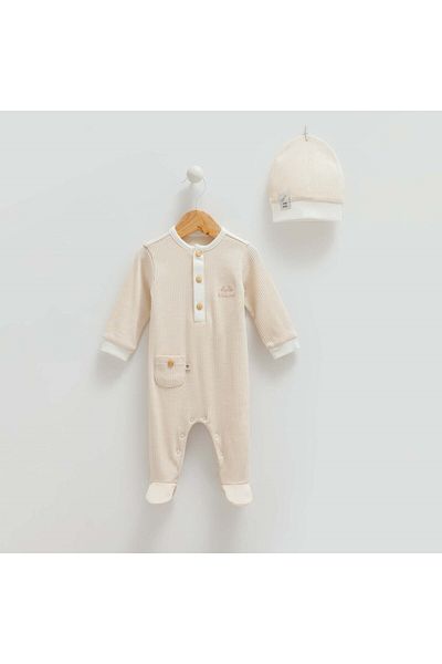 Caramell Te1259 Model Baby Romper