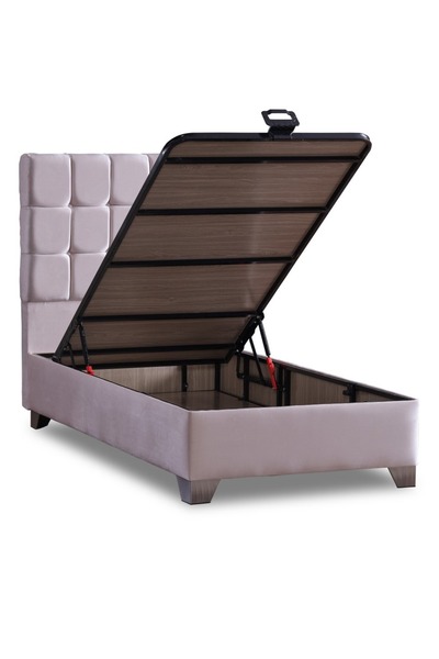 Yatakcım Lucas Perfect Baza + Başlık + Yatak Set (3 lü set) Krem