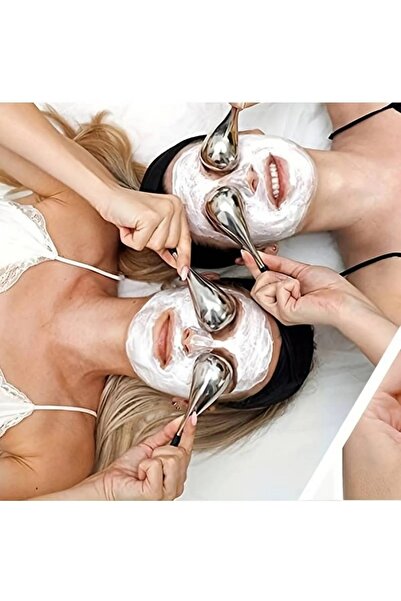 valkyrie Yüz Ve Boyun Için Soğutucu Paslanmaz Çelik 2'li Kutulu Kriyoterapi, ...