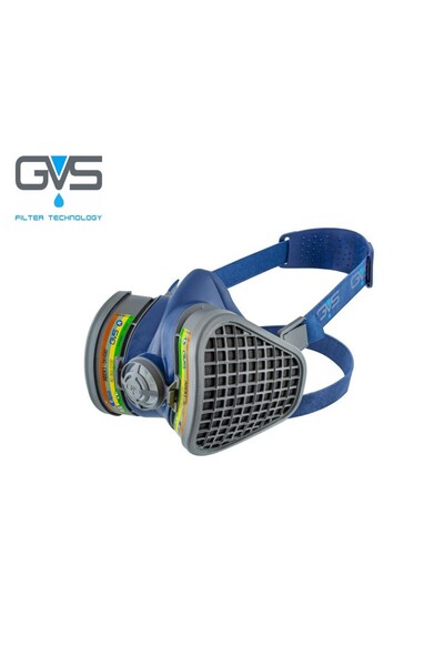 GVS ABEK1 Tiner Vernik Reçine Epoksi Boya Oto Boya Toz Için Yarım Yüz Maske (...