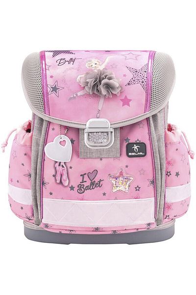 Belmil Ballet Light Pink Ergonomic School Bag 403-13/Ag