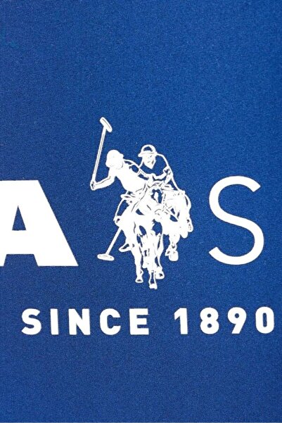 U.S. Polo Assn. Navy Blue Unisex Laptop & Briefcase Plevr23687