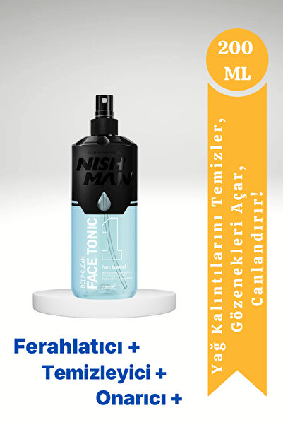 NISHMAN Canlandırıcı Ve Gözenek Sıkılaştırıcı Tüm Ciltler İçin Glikolik Asit ...