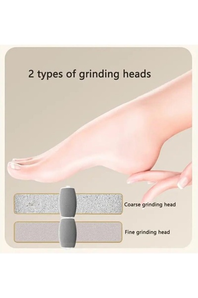 miatamer Ayak Topuk Ölü Deri Temizleme Makinesi Için 2 Adet Yedek Başlık