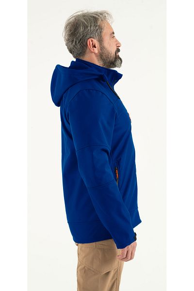 Longberg Men's Detachable Hooded Softshell Coat