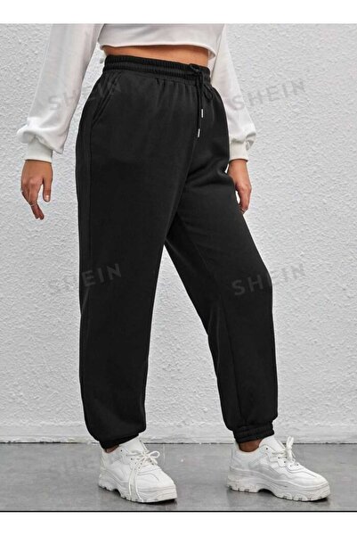 UYN SPORT Φούτερ με ψηλόμεσο ελαστικό πόδι oversize