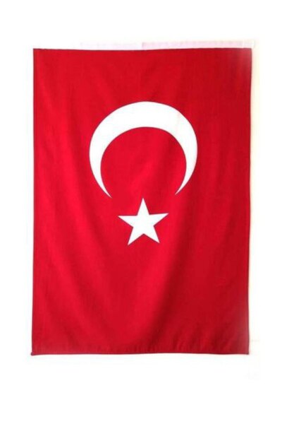 100x150 cm Türk Bayrağı - Alpaka Kumaş Fabrikasyon Baskı