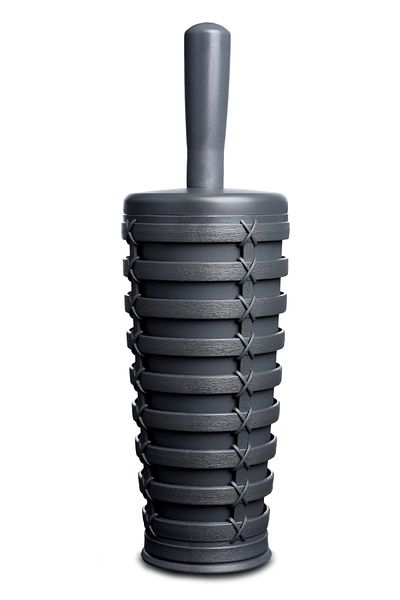 Prima Nova Anthracite Gray Palm Wc Brush