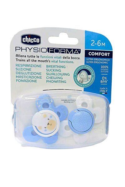 Chicco Physio Comfort Emzik Erkek 2-6 Ay 2'li