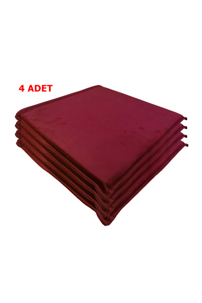 ALDA Spor Tekstil Sandalye Minderi 40x40x2.5 cm - 4 Adet