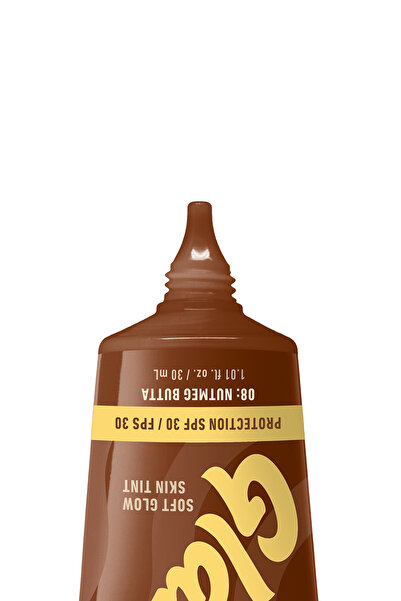 NYX Professional Makeup Buttermelt Glaze Soft Glow Skin Tint + SPF/FPS 30,12h Wear, Nutmeg Butta