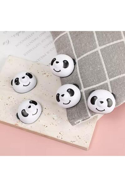 OZN AKSESUAR 6 Pcs Cute Panda Pattern Duvet Cover Holder Fixer Pillow Duvet Cover Organizer