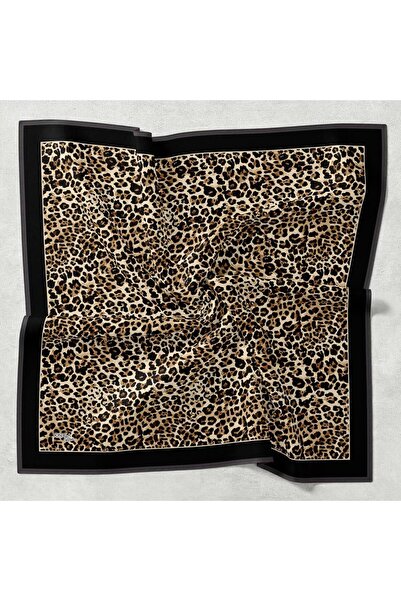 Bonjela Μαλακό μαντήλι με σχέδιο λεοπάρ