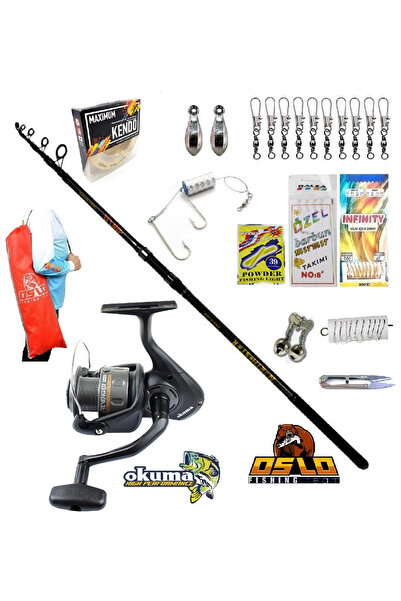 Okuma Revenger Rv-55 Oslo North Star 360cm 50-150gr Profesyonel Surf Kıyı Olt...