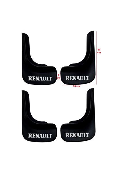 YeniDünyaOto Renault 9 Broadway Spring Fairway Uyumlu 4 lü Ön-Arka Paçalık Tozluk Çamurluk REN1UX045
