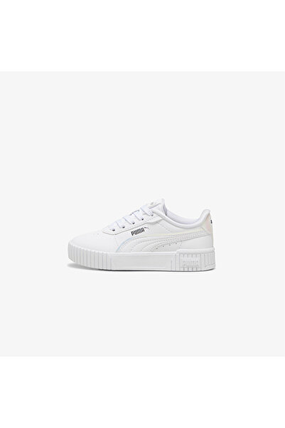 Puma Детски бели маратонки Carina 2.0 Holo 2.0 Ps