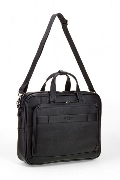 Pierre Cardin كمبيوتر محمول وحقيبة سوداء للجنسين 01pc00111