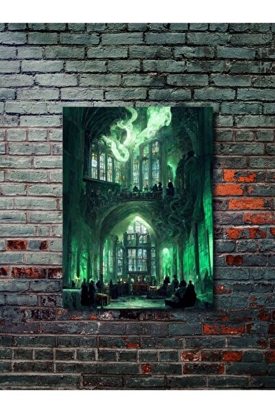ZNC Slytherin - HarryY Potter - Film & Dizi Posterleri, Özel Tasarım Kağıt Poster, Duvar Sanatı