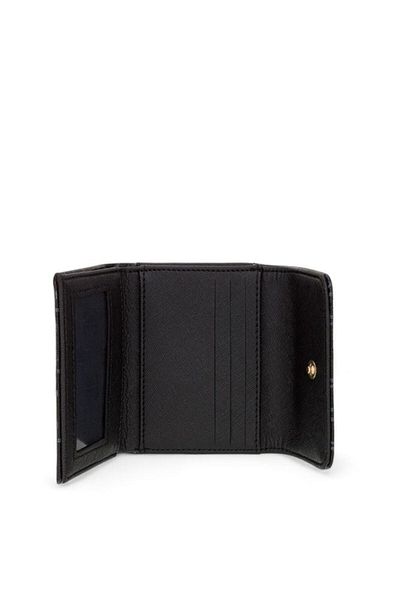 Pierre Cardin Черна дамска чанта портфолио и клъч с монограм - 06PC24Y601-PMN