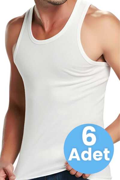 BAYTAŞ YILDIZ Baytaş Economic 6 τεμαχίων λευκό εσώρουχο