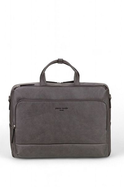 Pierre Cardin كمبيوتر محمول وحقيبة عمل باللون الرمادي للجنسين - 01pc00109