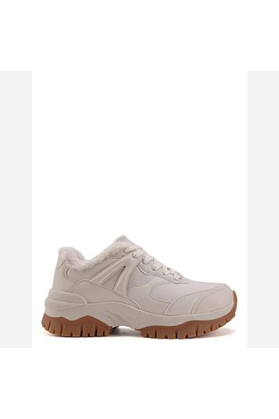 lumberjack Lumberjack Beige Wool Sneaker Shoes