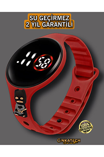 Onkatech Intermax Smartv1- V80 Su Geçirmez Figürlü Dijital Dokunmatik Led Ekran Çocuk Saati