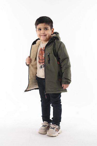 ANTIBIOTIC Children's Waterproof and Windproof Sheepskin Coat & Coat