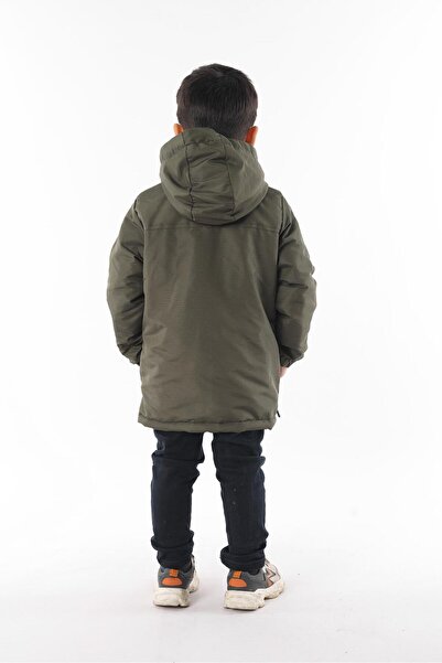 FLUEND MODA Children's Furry Waterproof and Windproof Children's Coat & Coat