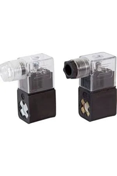 BH Pnömatik Valf Ventil Bobin Ve Soket 8mm - 12/24/110/220V Ac/Dc