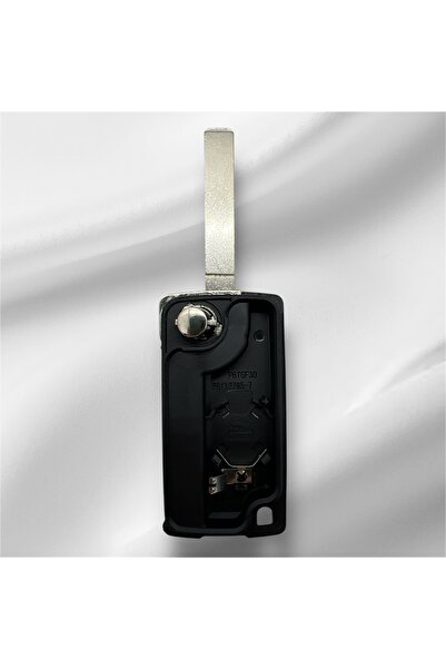 Luxe Aksesuarr Peugeot Partner-307-207-308-5008 Carcasă pentru telecomandă cu 2 butoane