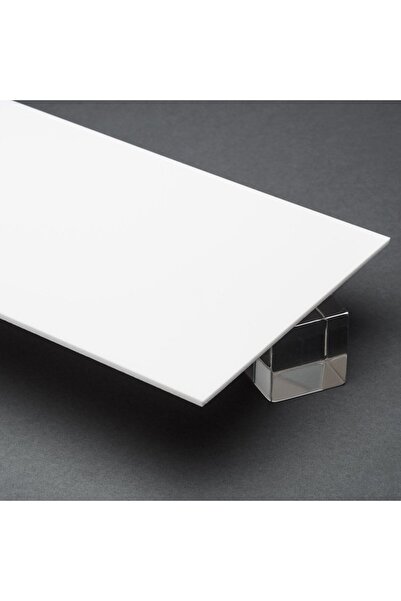 TASARIM TABELA Beyaz Pleksi 30x60cm 3 Mm Akrilik Pleksi Pleksiglas Levha