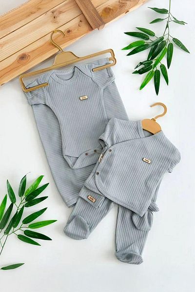 YUDİ BEBE Reported 7 Piece Baby Bodysuit Set - Special Set for Newborns