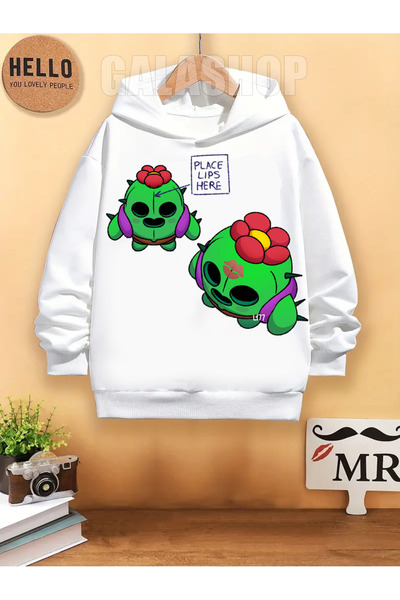 GALASHOP Brawl Stars Children's Cotton Hoodie Mod68