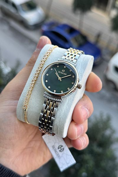 Homies Women's Wristwatch Stone Box Bracelet.Hm 436747739