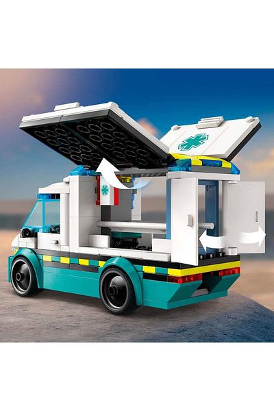 TOYFEST سيارة إسعاف الطوارئ للمدينة 60451